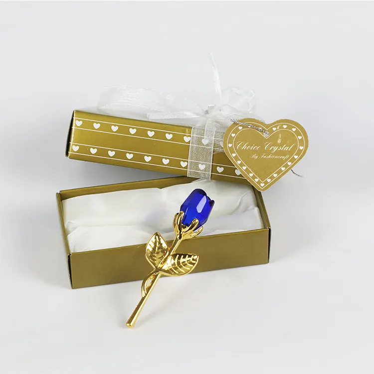 Gold Rod Blue Rose